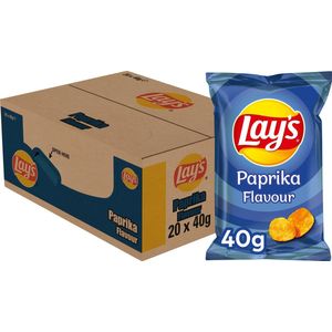 Lay's Chips Paprika - Chips - 20 x 40 gram