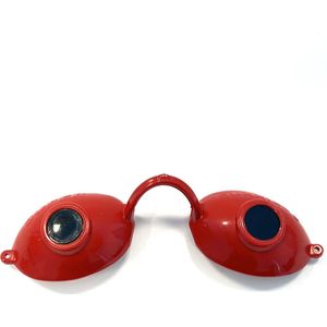 Zonnebank brilletje Sunnie kleur rood