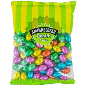 Smikkelbeer - Chocolade Paaseitjes hazelnoot praliné en krokante granen - 750 Gram