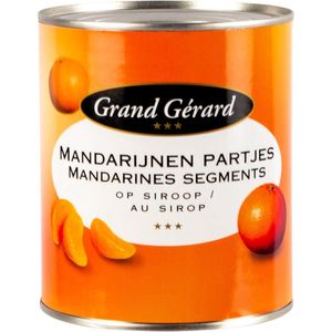Grand Gérard Mandarijnen op siroop 6 blikken x 820 gram