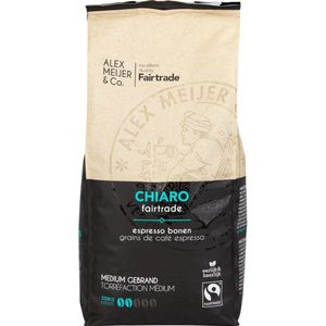 Alex Meijer Espressobonen chiaro mild, FT - Zak 1 kilo
