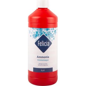 Ammonia Schoonmaakmiddel 4 flessen 1L Felicia Professioneel