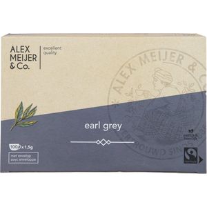 Alex Meijer Earl grey thee, FT 100 stuks x 1,5 gram