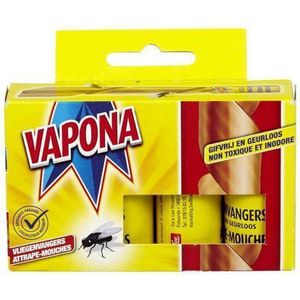 Vapona Vliegenvangers - Natural 4st