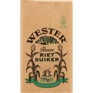 Wester Rietsuiker 8 x 750 gram
