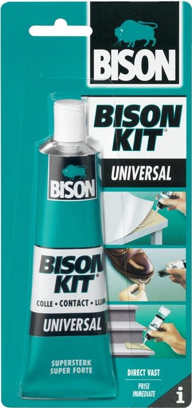 Bison - Kit - Universele Lijm - Wit - 100 ml