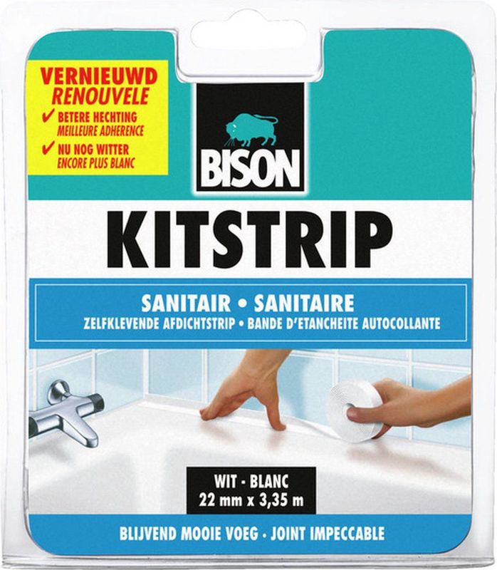 Bison - Kitstrip - Waterdicht - 3,35 Meter - 22 Mm Breed