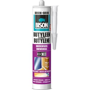 Bison Butyleenkit Bruin 300ml