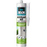 Bison - Acrylaatkit - Wit - 300ml - Elasto-plastische Afdichtingskit
