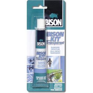 Bison kit contactlijm Transparant - blauw Papier 8710439009018