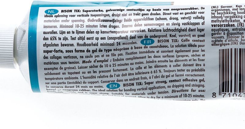 Bison - Contact Tix - Lijm - 100 ml - Universele Contactlijm