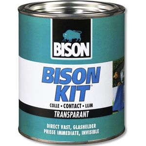 Bison Kit Transparant Tin 750Ml*6 Nlfr - 1302151 - 1302151
