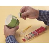 Bison - Kombi Snel - Lijm - Glashelder - 24 ml - Met Mengbakje en Spatel