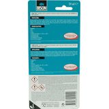 Bison - Kombi Snel - Lijm - Glashelder - 24 ml - Met Mengbakje en Spatel