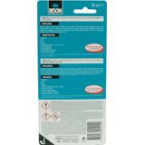 Bison - Kombi Snel - Lijm - Glashelder - 24 ml - Met Mengbakje en Spatel