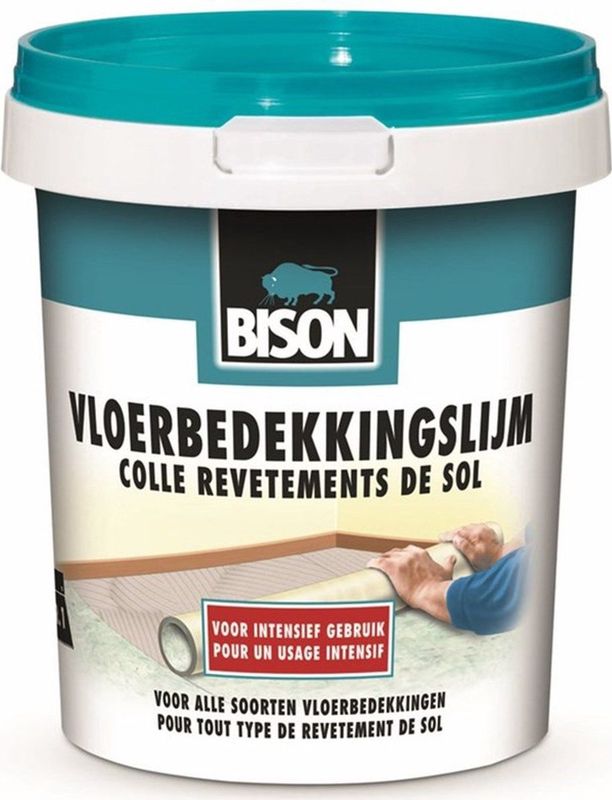 Lijm - Vloerbedekking - Oplosmiddelvrij - Geschikt voor Vloerverwarming