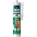 Bison Siliconenkit Bouw Zwart Crt 300Ml*12 Nlfr - 1491366 - 1491366