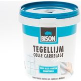 Bison - Tegellijm - Pot 1Kg - Vochtbestendig - Oplosmiddelvrij