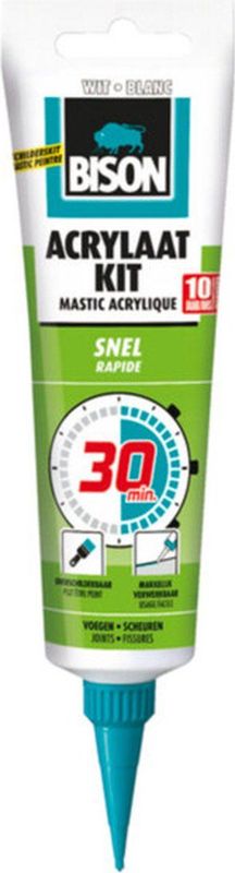 Bison - Acrylaatkit - Wit - 150ml