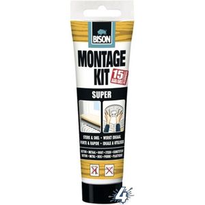Bison Montagekit Super Tub 200G*6 Nlfr - 6301798 - 6301798