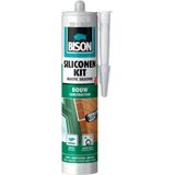Bison - Siliconenkit Bouw - Wit - 1 Stuk