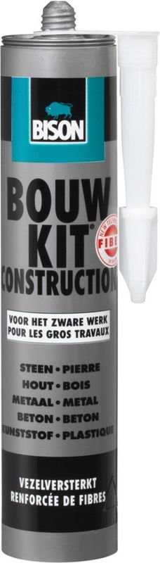 Bison - Bouwkit Fiber - 390G - Polyurethaan - Watervast en Sterk
