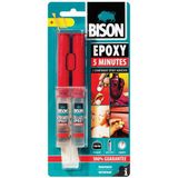 Bison Epoxy Lijm - 2 componenten - 5min droogtijd - 24ml