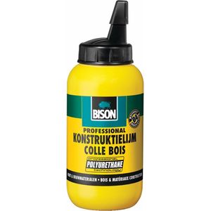 Bison - Konstruktielijm - 250 g - Waterbestendig - Voor Hout en Bouwmaterialen