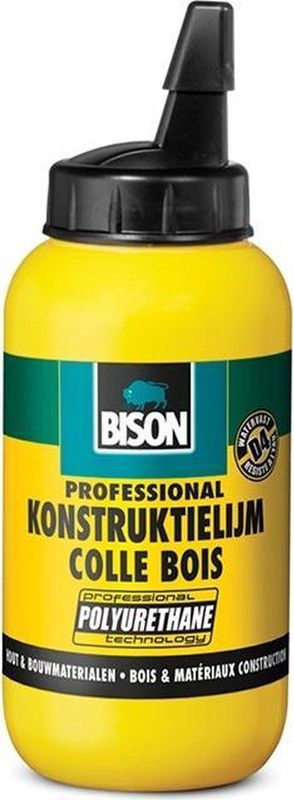 Bison - Konstruktielijm - 750 Gram - Watervast - Professionele Kwaliteit