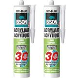 Bison Acrylaatkit - Overschilderbaar - 30 Minuten - 2  x 310  ml