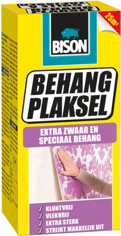 Bison - Behangplaksel Extra Zwaar - 200gr - Voor Zwaar Behang