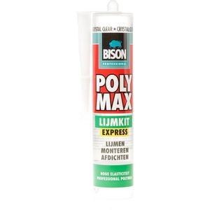 Bison Professional Montagekit Poly Max Express 300g | Tape & lijm