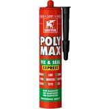 Poly Max - Fix & Seal Express - Lijm - Zwart - 425 Gram