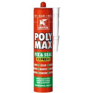Poly Max - Fix & Seal Express - Lijm - Wit - 425 Gram