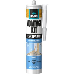 Bison Montagekit Transparant - 310 ml