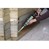 Bison - Acrylaatkit - Regenvast - Wit - 300 ml