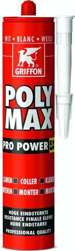 Griffon Poly Max Pro Power Montagelijm - Koker - 435gr