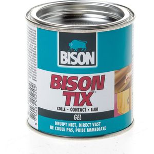 Bison - Tix - Universele Contactlijm - 250 ML - Geschikt voor Diverse Materialen