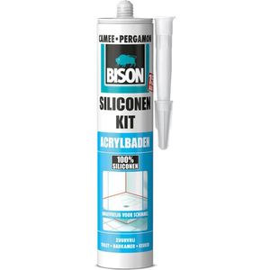 Bison Siliconenkit Acrylbaden Camee Crt 300Ml*12 Nlfr - 1491416 - 1491416