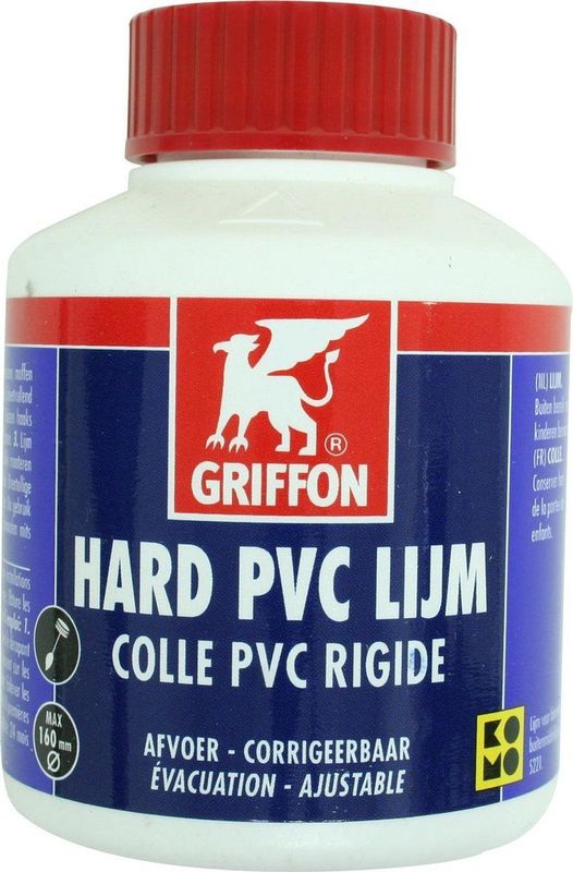 Griffon - Hard PVC Lijm - 100ml - KOMO - Sneldrogend