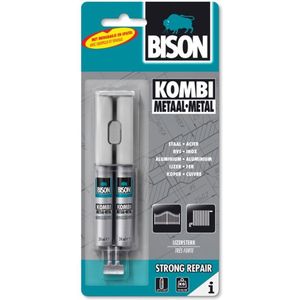 Bison - Kombi Metaal Crd - Lijm - 24Ml - 6 Stuks