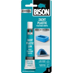 Bison Zacht Plastic Lijm Crd 25Ml*6 Nlfr - 1307500 1307500