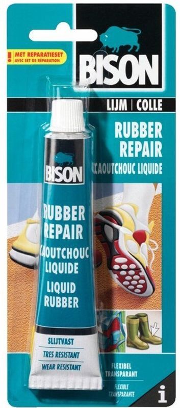 Bison - Rubber Repair - 50 ml - Waterdicht - Flexibel