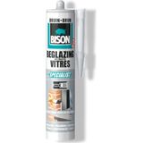 Bison - Beglazingskit - Bruin - 290 ml - Afdichtingskit voor Beglazing
