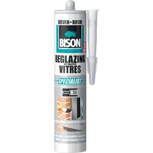 Bison Beglazingskit Bruin 290ml