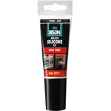 Bison - Siliconenkit High Temp - Zwart - 60Ml