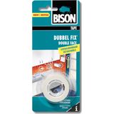 Bison - Doublefix Removable Dcrd - Dubbelzijdige Tape - 1.5M - Vochtbestendig