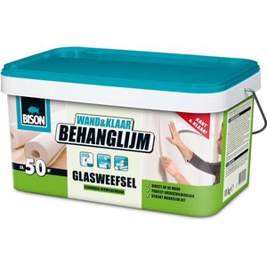 Lijm - Kant & Klare Lijm - Glasweefsel Behang - 100% Klontvrij - Overschilderbaar