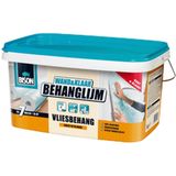 Bison - Wand en Klaar Vliesbehang - Behang - Wit - Vliesbehang