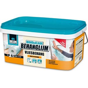 Bison Wand&Klaar Behanglijm - Vliesbehang - 2.5 kg - Kant en Klaar